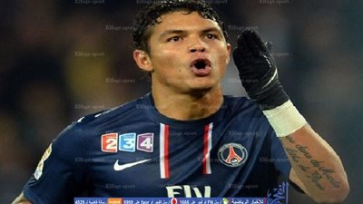 رسميا.. باريس سان جيرمان يجدد عقد تياجو سيلفا حتي 2020