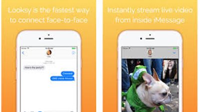 تطبيق Looksy لدردشة الفيديو الحية عبر iMessage