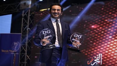 تكريم أحمد حلمي في حفل 