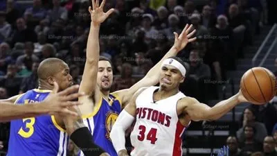 جولدن ستيت يهزم بيستونز في دوري السلة الأمريكي