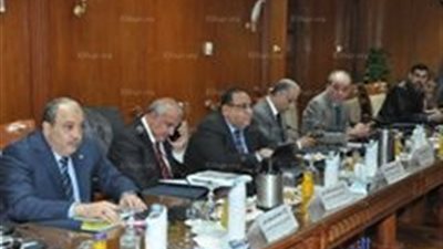 المجلس الأعلى للجامعات يعقد جلسة  بمقر جامعة المنوفية بالتزامن مع الاحتفال بعيدها الأربعين (صور)