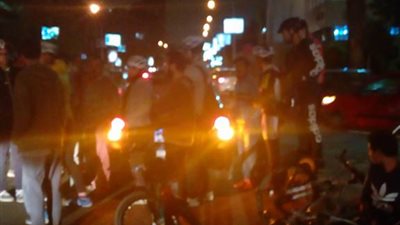 سيارة ملاكي تصدم 13 شابًا بمصر الجديدة