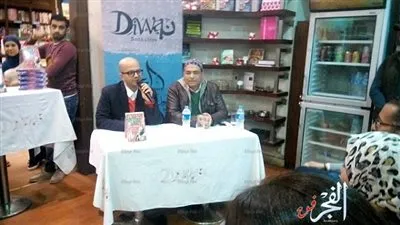 محمود سعد وعبدالرحيم كمال في حفل توقيع 