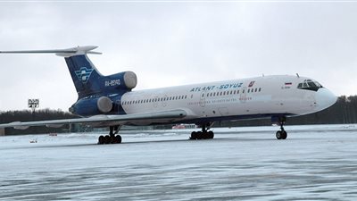 أخر صورة للطائرة الروسية المنكوبة قبل تحطمها