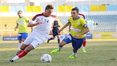 صورة مباراة الإسماعيلي وعرب الرمل بكاميرا الفجر الرياضي