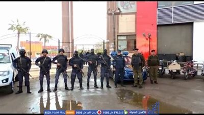 تكثيف التواجد اﻷمني أمام منشآت وكنائس كفر الشيخ استعدادًا ﻷعياد الميلاد (صور)