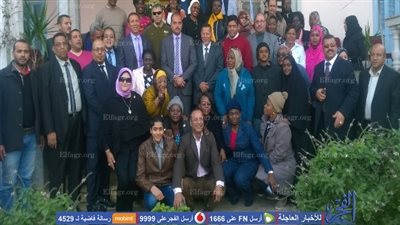وفد إفريقي يزور قرية المجد النموذجية في الرحمانية بالبحيرة (صور)