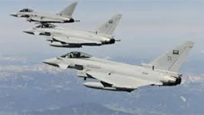 مقاتلات التحالف تغير على مواقع الحوثيين وقوات صالح جنوب اليمن