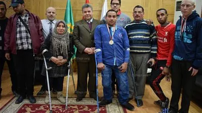 جامعة بنها تكرم الحاصلين على المركز الأول فى بطولة الجامعات المصرية (صور)