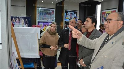 مجلس جامعة دمياط يفتتح معرضًا فنيًا للطلبة 