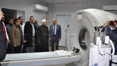 مفتى الجمهورية: مستشفى كفر الشيخ الجامعي صرح يجب دعمه (صور)