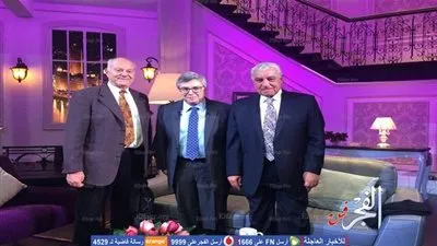 زاهي حواس وهاني النقراشي بضيافة جمال عنايت في القاهرة اليوم (صورة) 