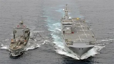 مجموعة بحرية أمريكية ضاربة تغادر الشرق الأوسط إلى الوطن