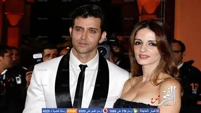 برغم انفصالهم.. ريثيك روشان و سوزان خان يحتفلان بالعام الجديد في دبي (صورة)