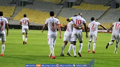 وصول حافلة الزمالك إلى ملعب بتروسبورت