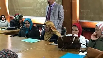 تكريم متفوقي الاختبار التقييمي لفريق مكافحة العدوي ببني سويف (صور)