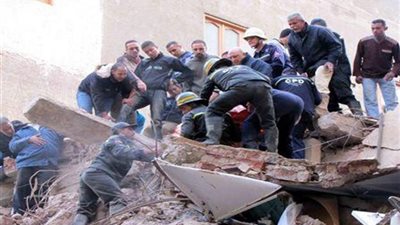 انهيار عقارين فى الإسكندرية دون إصابات