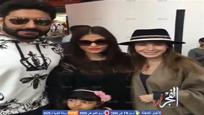 دبي تجمع نانسي عجرم بإيشواريا راي و أبهيشك باتشان