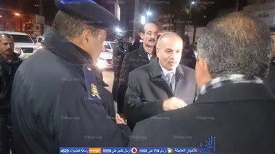 مدير أمن بورسعيد يتفقد تأمين الكنائس تزامنا مع رأس السنة الميلادية (صور)