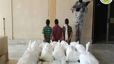 إحباط محاولة تهريب نصف طن من الحشيش بميناء فرسان