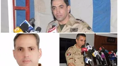 آخرهم الرفاعي.. 3 شخصيات نالت شرف منصب المتحدث العسكري في 4 سنوات