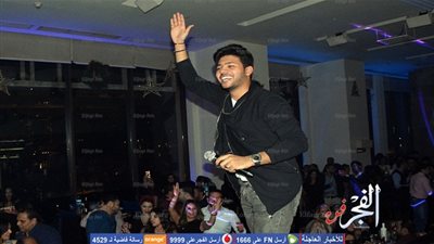 الأغاني الشعبي تتصدر حفل محمد شاهين في رأس السنة  (صور)