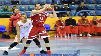 صور مباراة مصر والمغرب في البطولة العربية لكرة السلة 