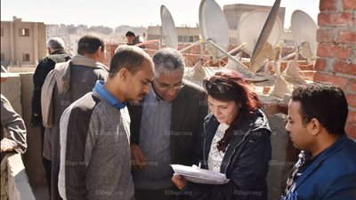 محافظ أسيوط: إزالة 3 أدوار مخالفة ببرج سكني ولا تهاون مع المخالفين (صور)