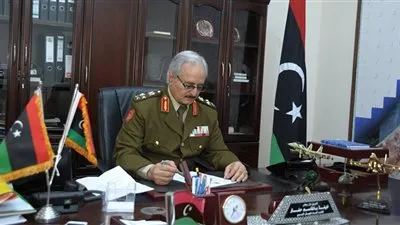 حفتر: نتواصل مع روسيا لأنه لدينا أهداف مشتركة