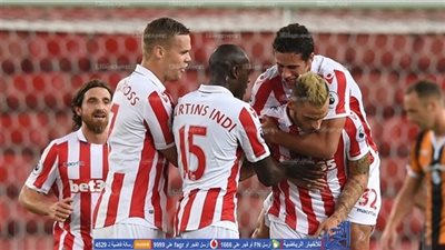 إنفوجرافيك.. التشكيلة الرسمية لمواجهة ستوك سيتي وواتفورد