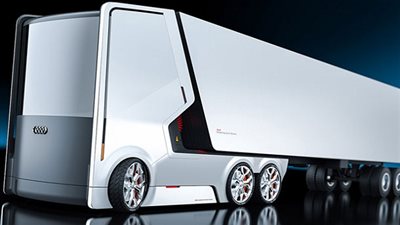 مصمم يتخيل شكل شاحنات المستقبل الكهربائية من أودي