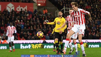 الدوري الإنجليزي - ستوك يعبر واتفورد بنجاح .. وسوانزي يستفيق على حساب كريستال بالاس (فيديو)