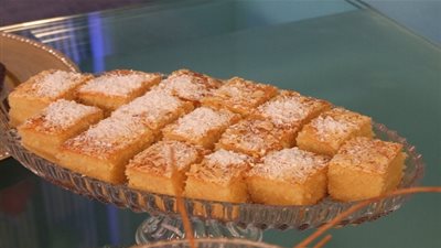 طريقة تحضير البسبوسة بالقيمر