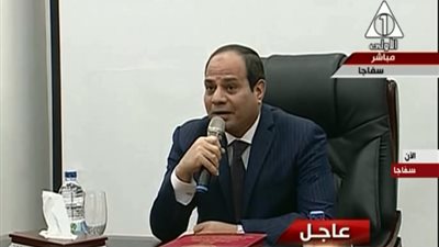 السيسي يحرج كامل الوزير: 