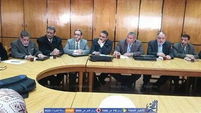 نائب رئيس جامعة الأزهر يجتمع بوكلاء 