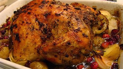 طريقة عمل صينية الدجاج بالأعشاب (فيديو)