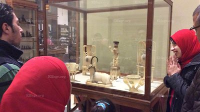 جولة ليلية بالمتحف المصري بين كنوز الملك توت عنخ آمون وأسطورة حتشبسوت (صور)