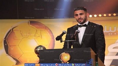 رياض محرز يتوج بجائزة أفضل لاعب في إفريقيا