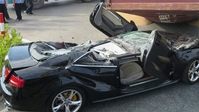 مصرع شاب وزوجته فى حادث مرورى أليم بالقصيم 