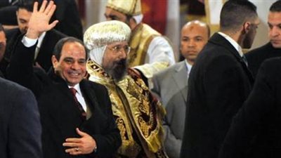 السيسي يزف بشرى سارة للأقباط في عيدهم