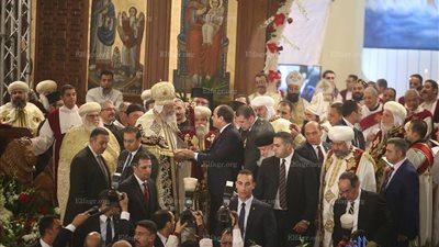 السيسي يهنئ الأقباط بعيد الميلاد المجيد في حضور 