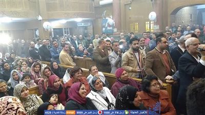  وكيل مطرانية كفرالشيخ في عظته: المسيح صاحب رسالة والإرهاب لا يفرق (صور)