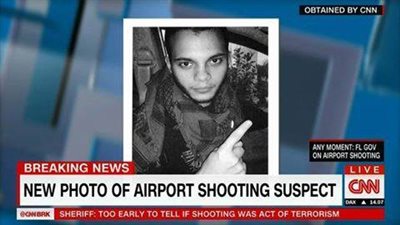 عاجل.. معلومات جديدة حول منفذ هجوم مطار فورت لودرديل بفلوريدا الأمريكية (صور)