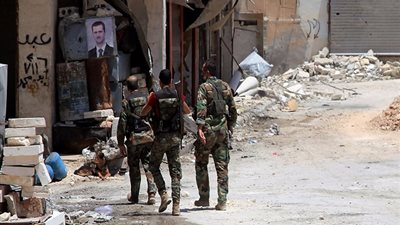 معارك بالقرب من دمشق على الرغم من الهدنة