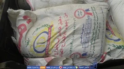 ضبط 2 طن دقيق مجهول المصدر بداخل مخبز في السويس (صور)