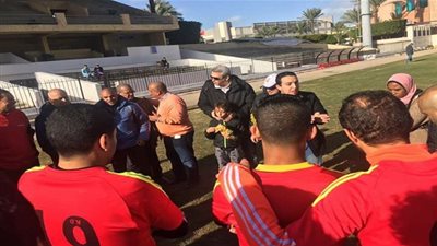 مجلس الأوليمبي يحفز اللاعبين قبل لقاء البلدية