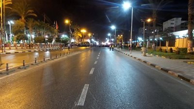 سيولة مرورية  بمحيط استاد القاهرة مع بدء مباراة مصر وتونس