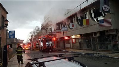 إصابة 16 سائحا في اندلاع حريق بفندق شمال إسرائيل