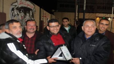 جمعية رعاية الرياضيين تكرم مراسل 