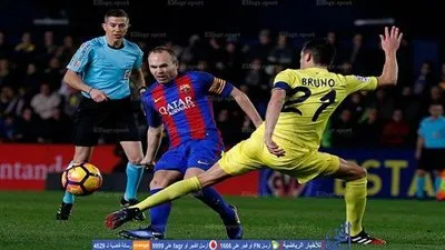 تسديدة قوية من نيكولا سانسوني على مرمى تير شتيجن (فيديو)